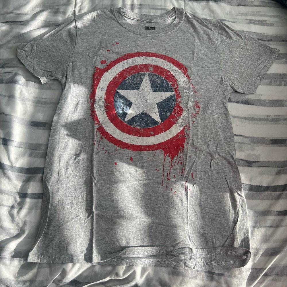 Captain America Marvel Short Sleeve T-Shirt